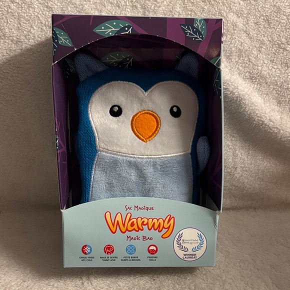 magic bag Other - Magic Blue and White Penguin Plush Heat Bag with Orange Beak